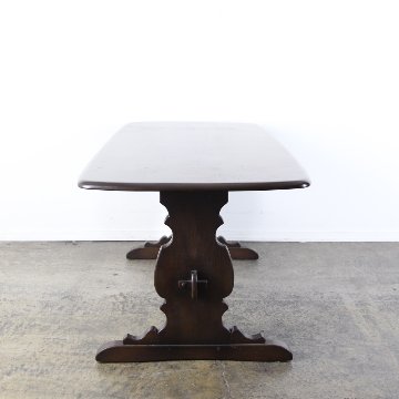 イギリス ヴィンテージ アーコール リフェクトリー テーブル画像