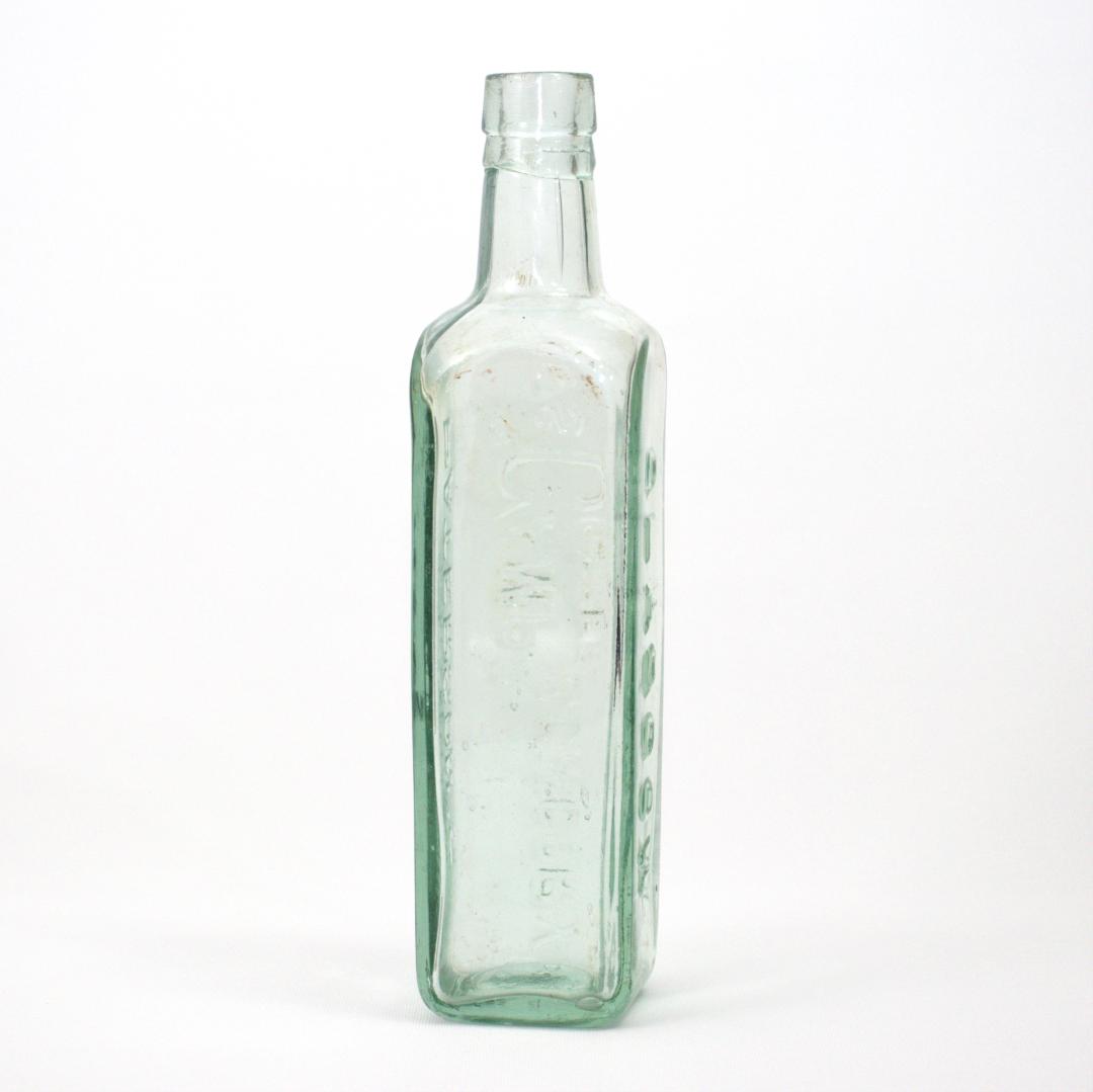 スコットランド アンティーク ガラスボトル画像