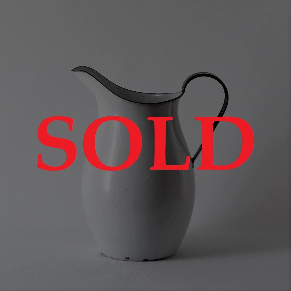 スウェーデン ヴィンテージ KOCKUMS エナメル ジャグの画像