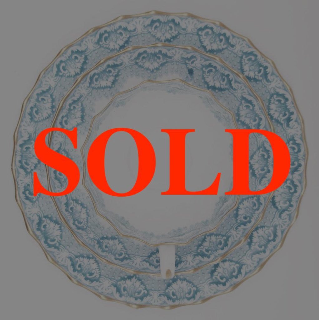 イギリス アンティーク Copeland ティートリオの画像