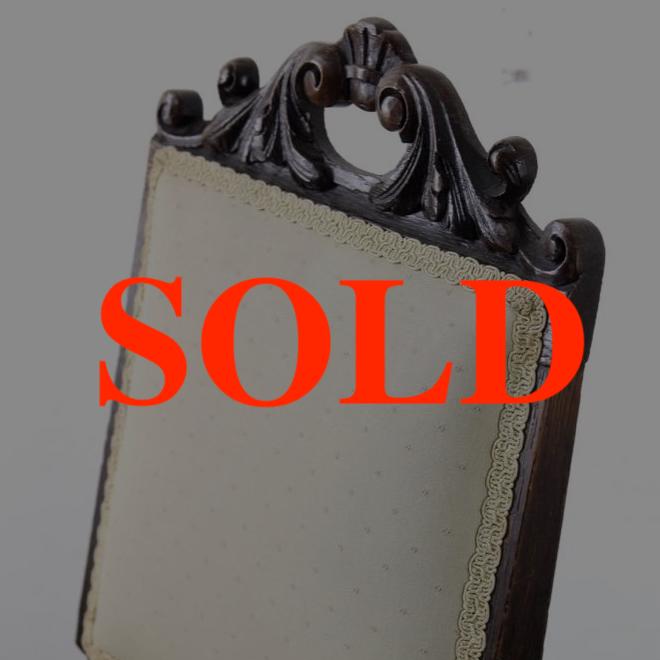 イギリス アンティーク ホールチェアの画像