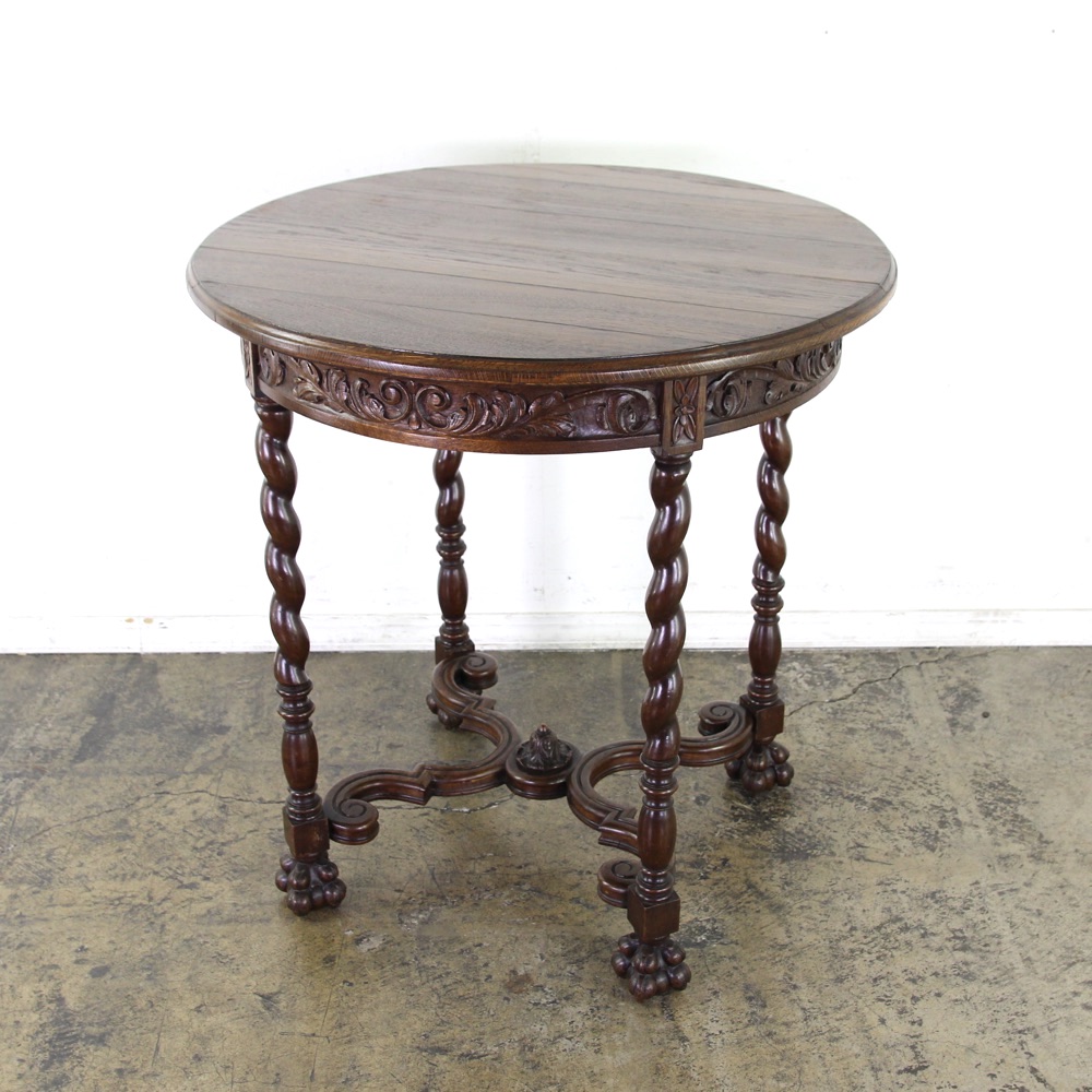 イギリス アンティーク センターテーブルの画像