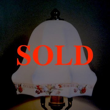 イギリス アンティーク テーブルランプの画像