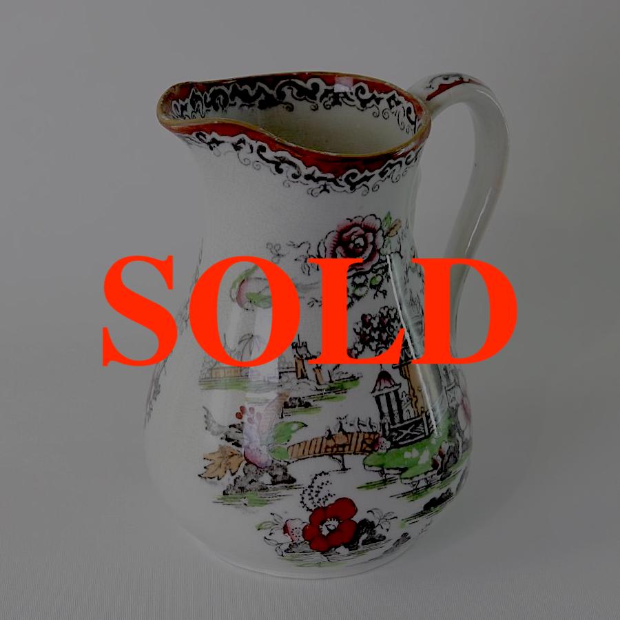 イギリス アンティーク ピッチャーの画像