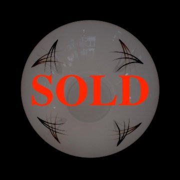 イギリス アンティーク ランプボウルの画像