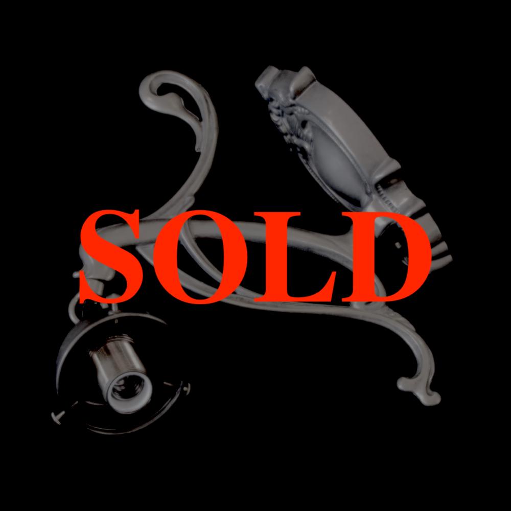 フランス Vianne アールヌーボースタイル ウォールランプの画像