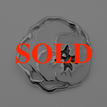 AVON パンジー ブローチの画像