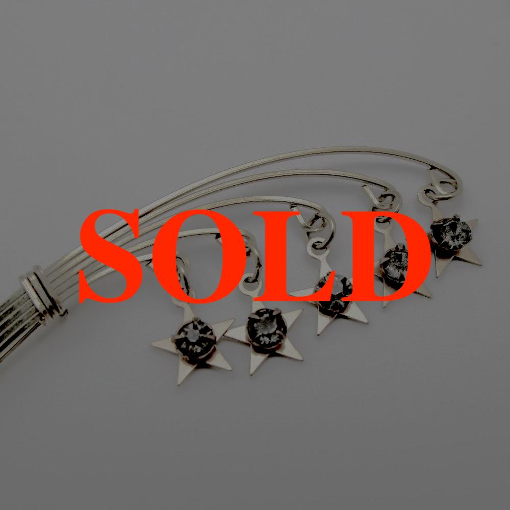 ヴィンテージ スター ブローチの画像