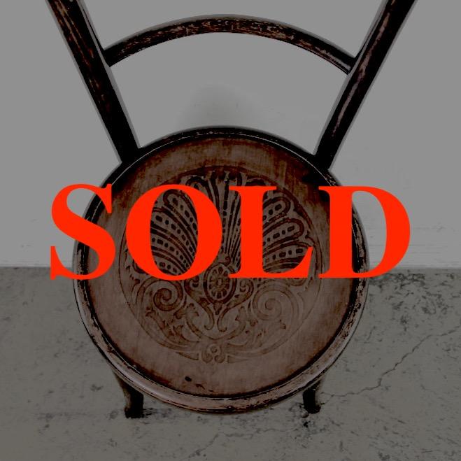 東欧 アンティーク ベントウッドチェアの画像