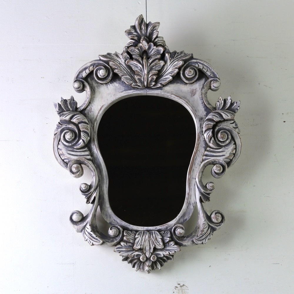 イギリス ヴィンテージ ペイント ミラーの画像