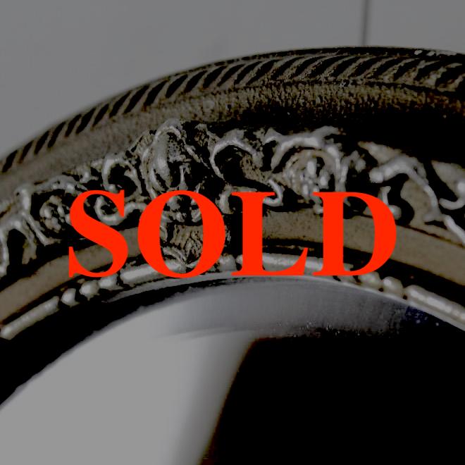 ヴィンテージ ギルトウッド ウォールミラーの画像