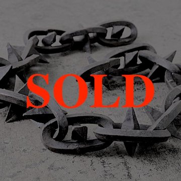 イギリス ヴィンテージ アイアンチェーンの画像