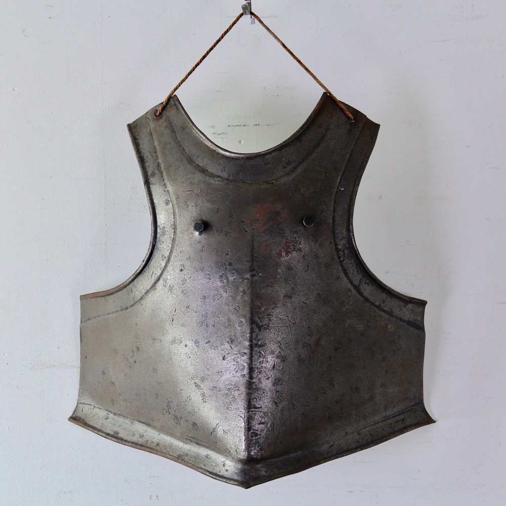 イギリス ヴィンテージ ティン アーマー ディスプレイの画像