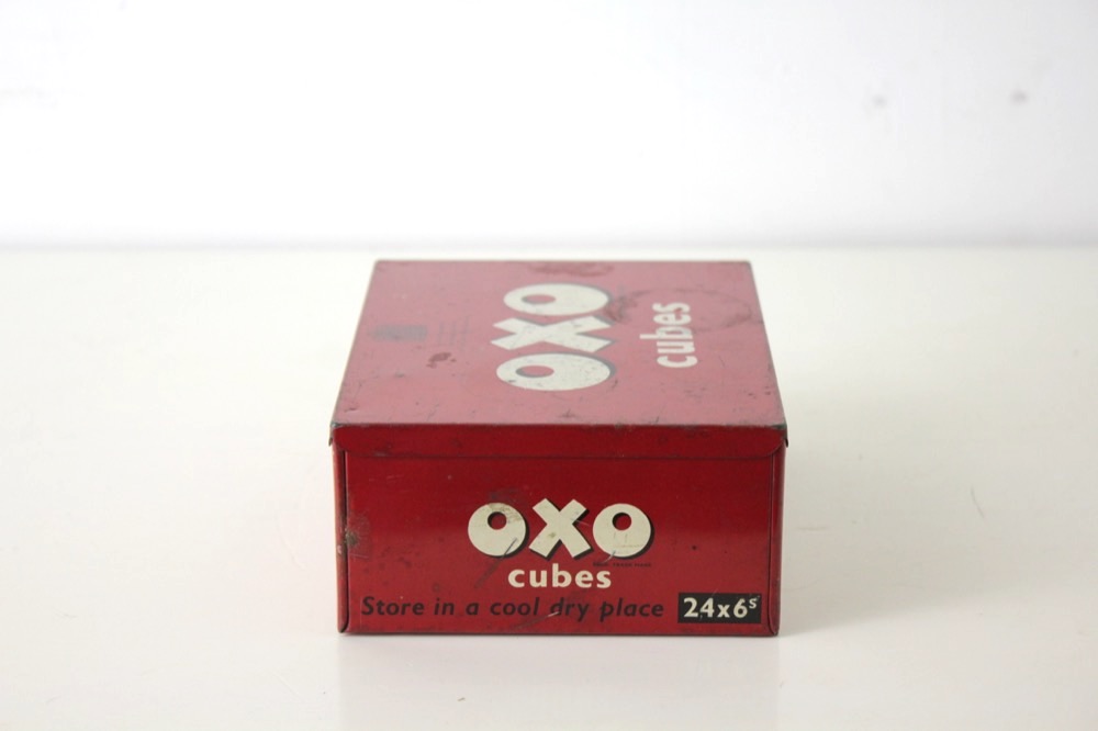 ヴィンテージ OXO TIN缶画像