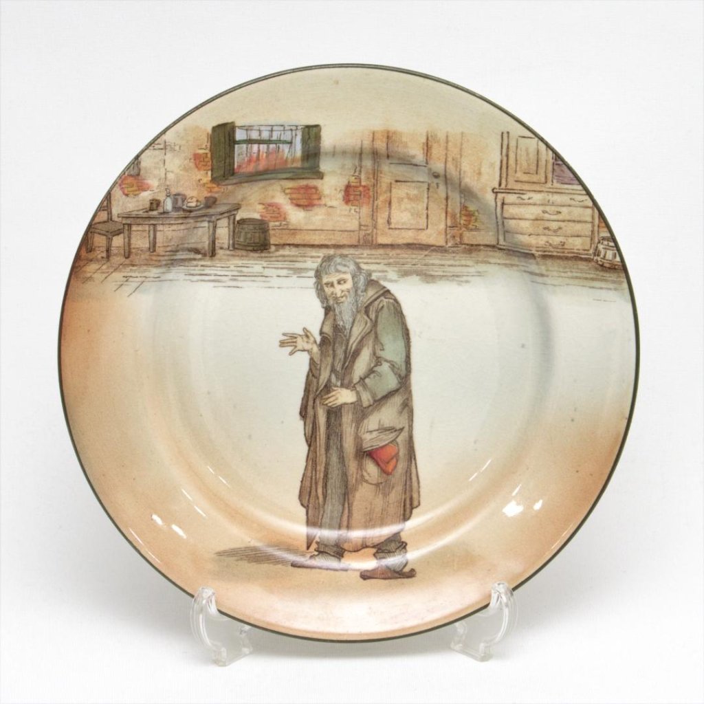 イギリス ROYAL DOULTON ディケンズ･ウェア コレクターズプレートの画像