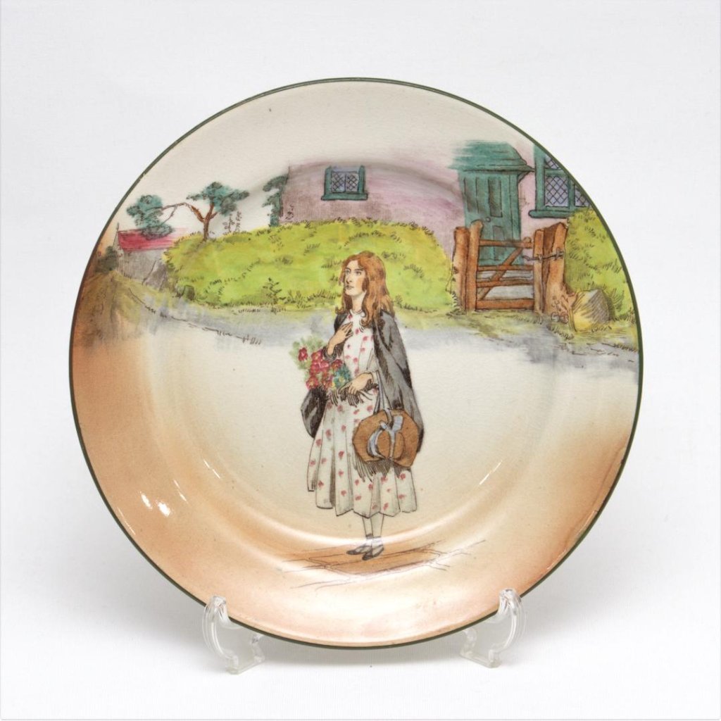 イギリス ROYAL DOULTON ディケンズ･ウェア コレクターズプレートの画像