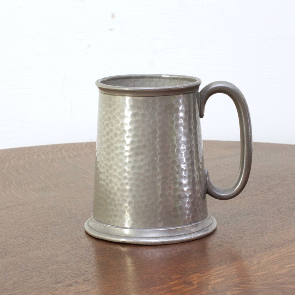 イギリス アンティーク ピューター タンカードの画像