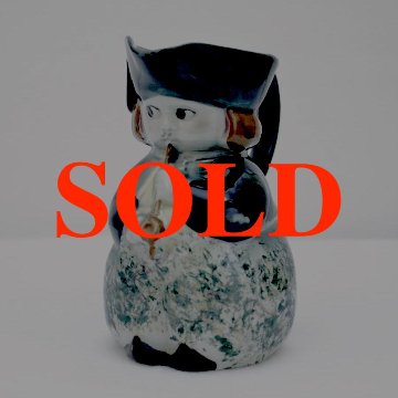 ドイツ ヴィンテージ ハンドペイント キャラクタージャグの画像