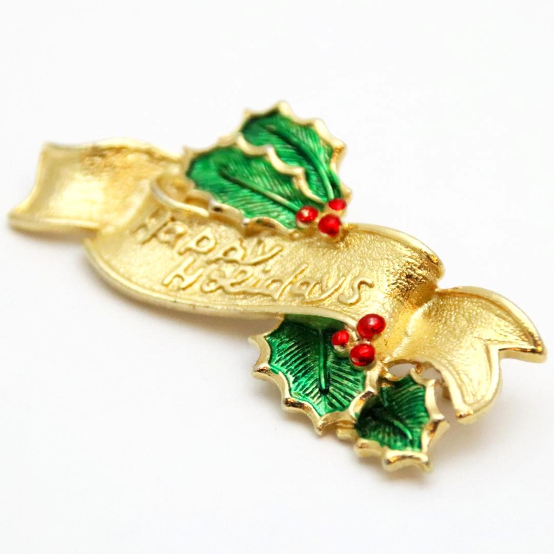 ヴィンテージ Gerry's クリスマスブローチの画像
