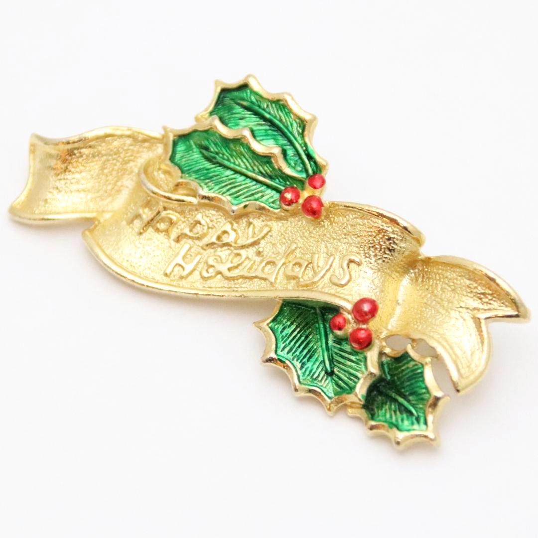 ヴィンテージ Gerry's クリスマスブローチの画像