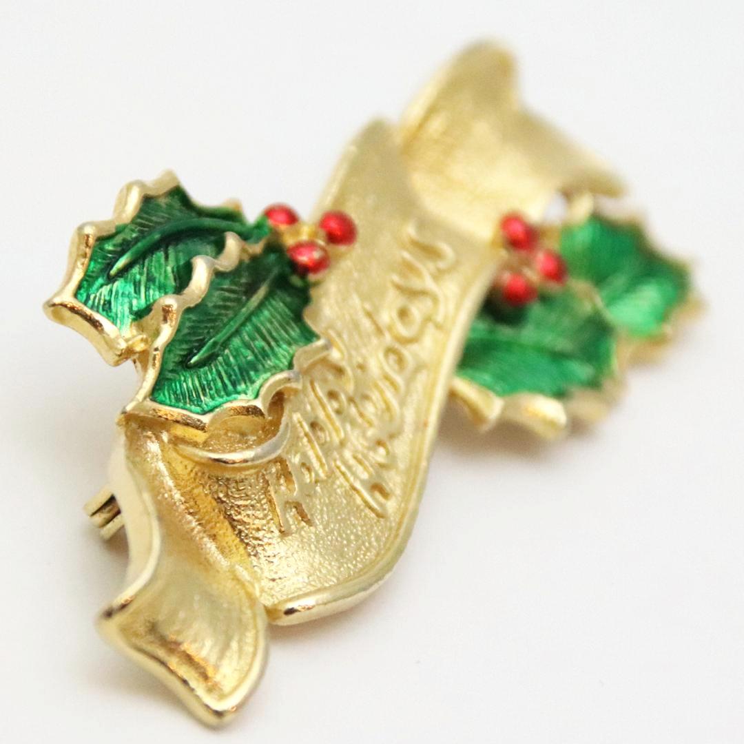 ヴィンテージ Gerry's クリスマスブローチの画像