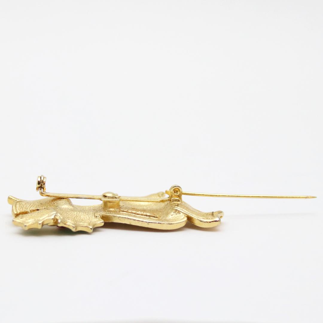 ヴィンテージ Gerry's クリスマスブローチの画像