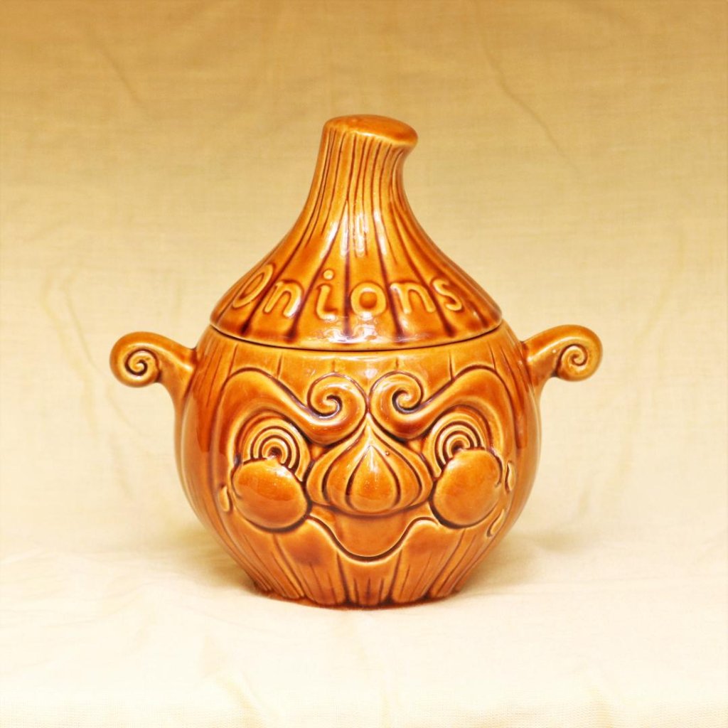 196070's イギリス フェイスポット "Onions"(k1286)創作品モール あるる