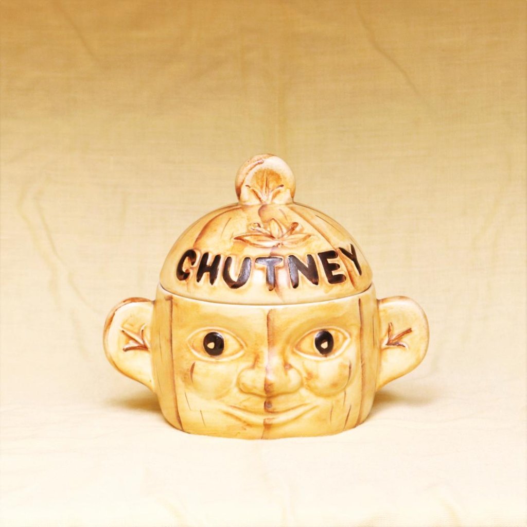 1960-70's イギリス フェイスポット "CHUTNEY"の画像
