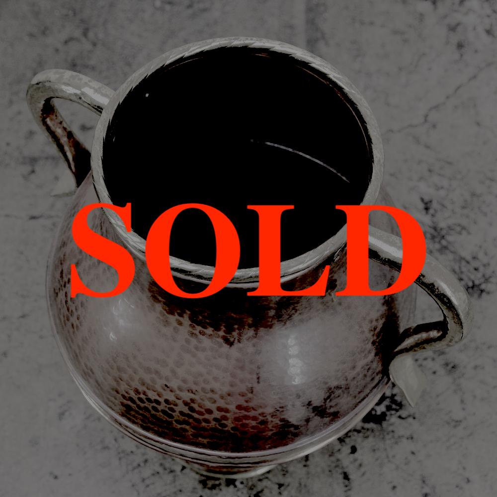 イタリア ヴィンテージ コパー&ブラス アンフォラの画像