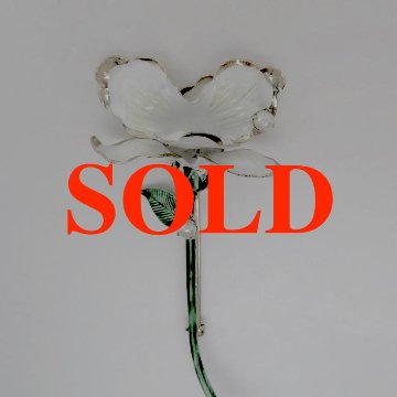 Original by Robert エナメル 花 ブローチの画像