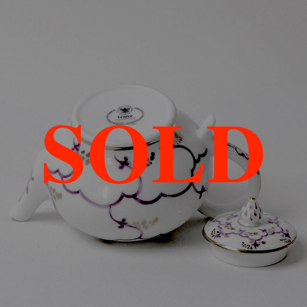 FRANKLIN MINT ミニチュアティーポット VENICEの画像