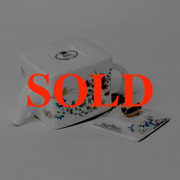 FRANKLIN MINT ミニチュアティーポット KYOTOの画像