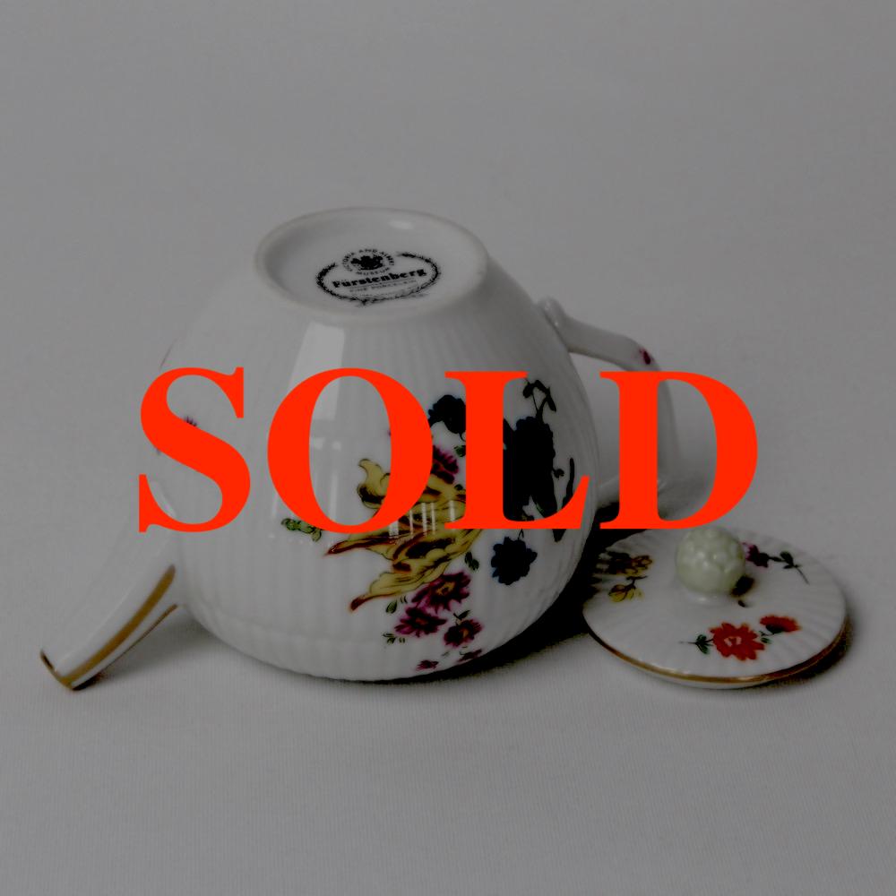 FRANKLIN MINT ミニチュアティーポット FURSTENBERGの画像