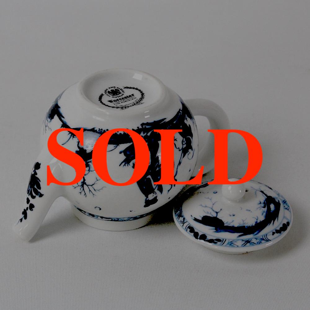 FRANKLIN MINT ミニチュアティーポット WORCESTERの画像