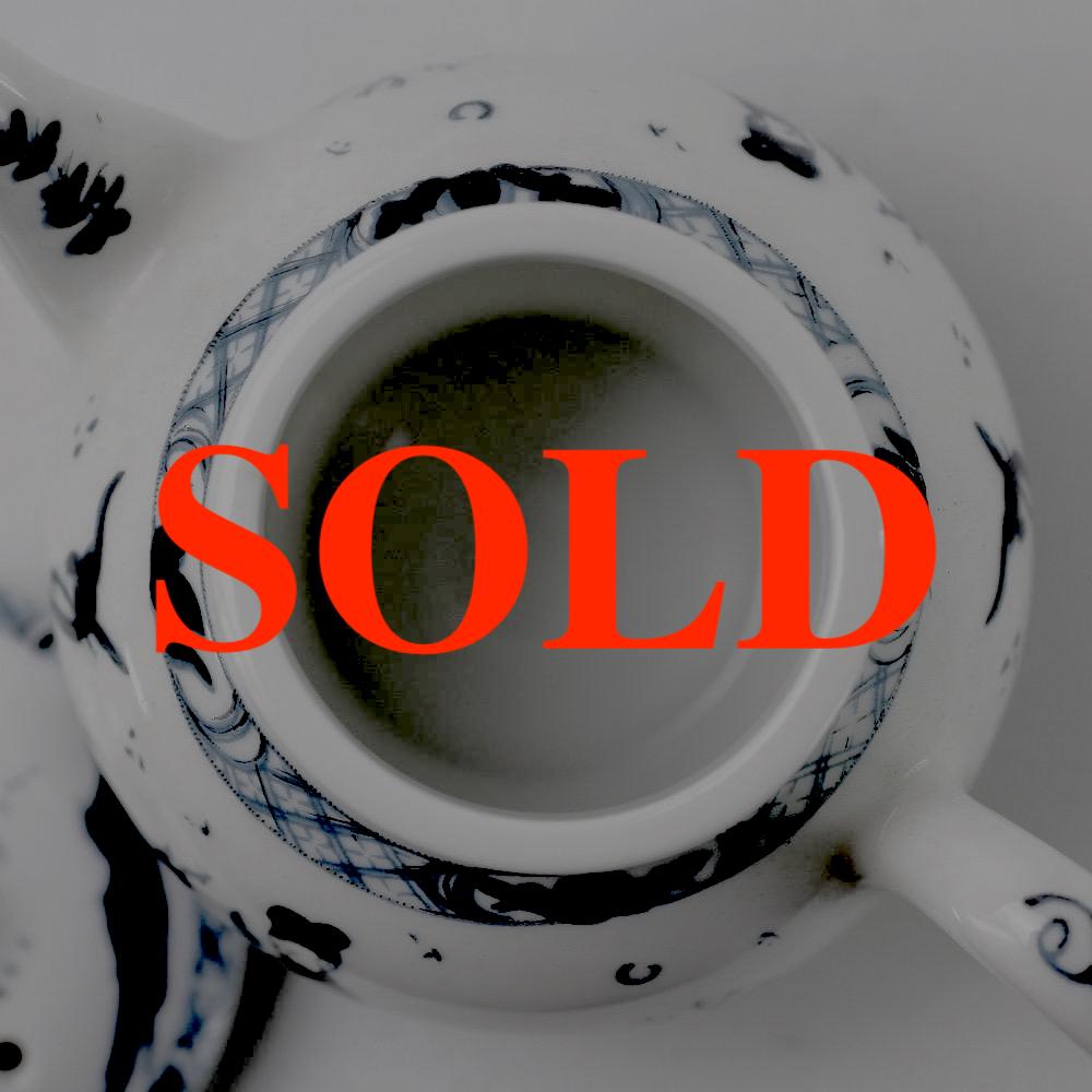 FRANKLIN MINT ミニチュアティーポット WORCESTERの画像