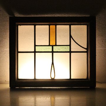 イギリス アンティーク ステンドグラス画像