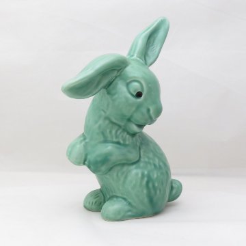 イギリス ヴィンテージ シルバック Lop Ear Rabbit フィギュア画像