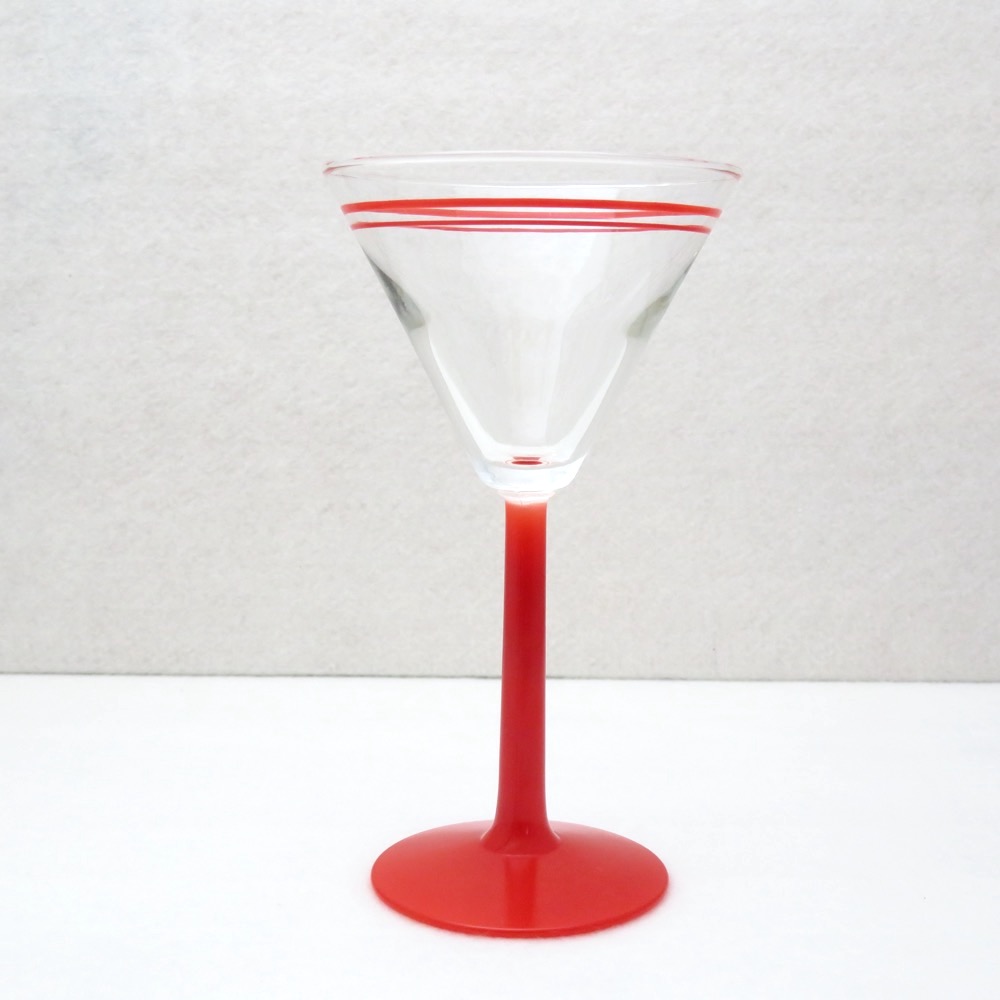 ヴィンテージ ミッドセンチュリーデザイン カクテル/マティーニグラスの画像