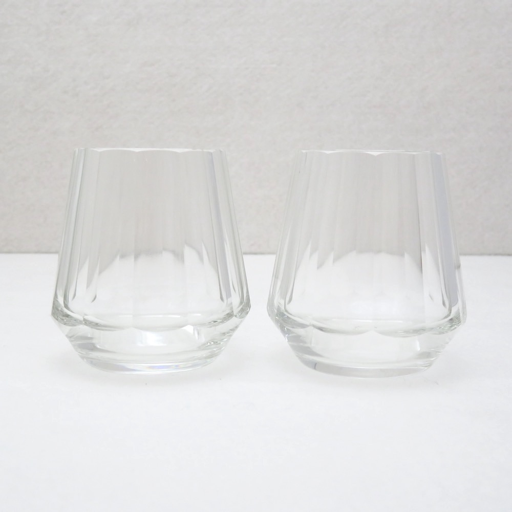 フランス アールデコ クリスタルガラス ウィスキーセット画像