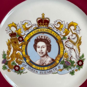 イギリス DUDSON コロネーション プレートの画像