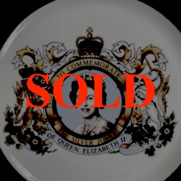 イギリス DUDSON コロネーション プレートの画像