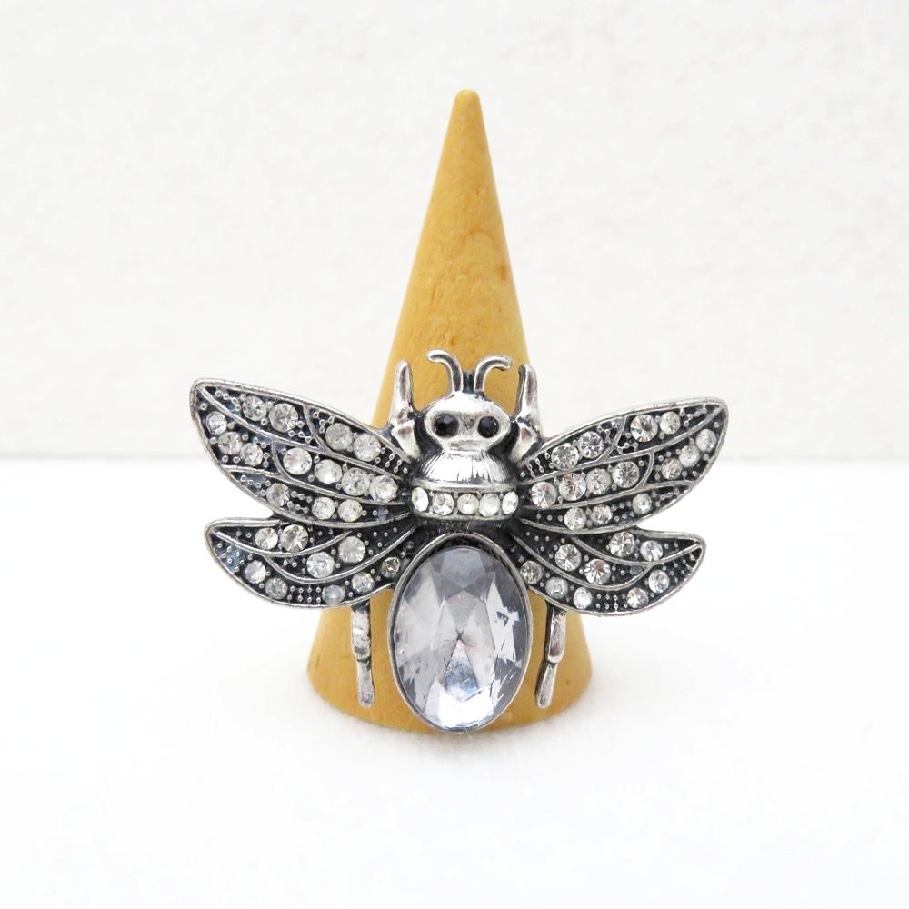 ヴィンテージ 蜂 メタルリングの画像