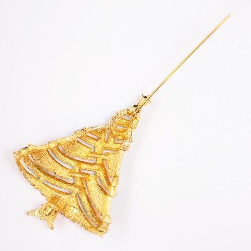 アメリカ J.J. クリスマスツリーブローチの画像