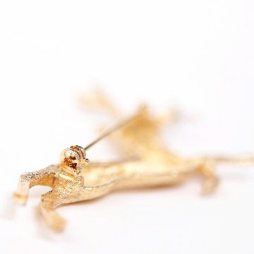 アメリカ Hedy トナカイ ブローチの画像