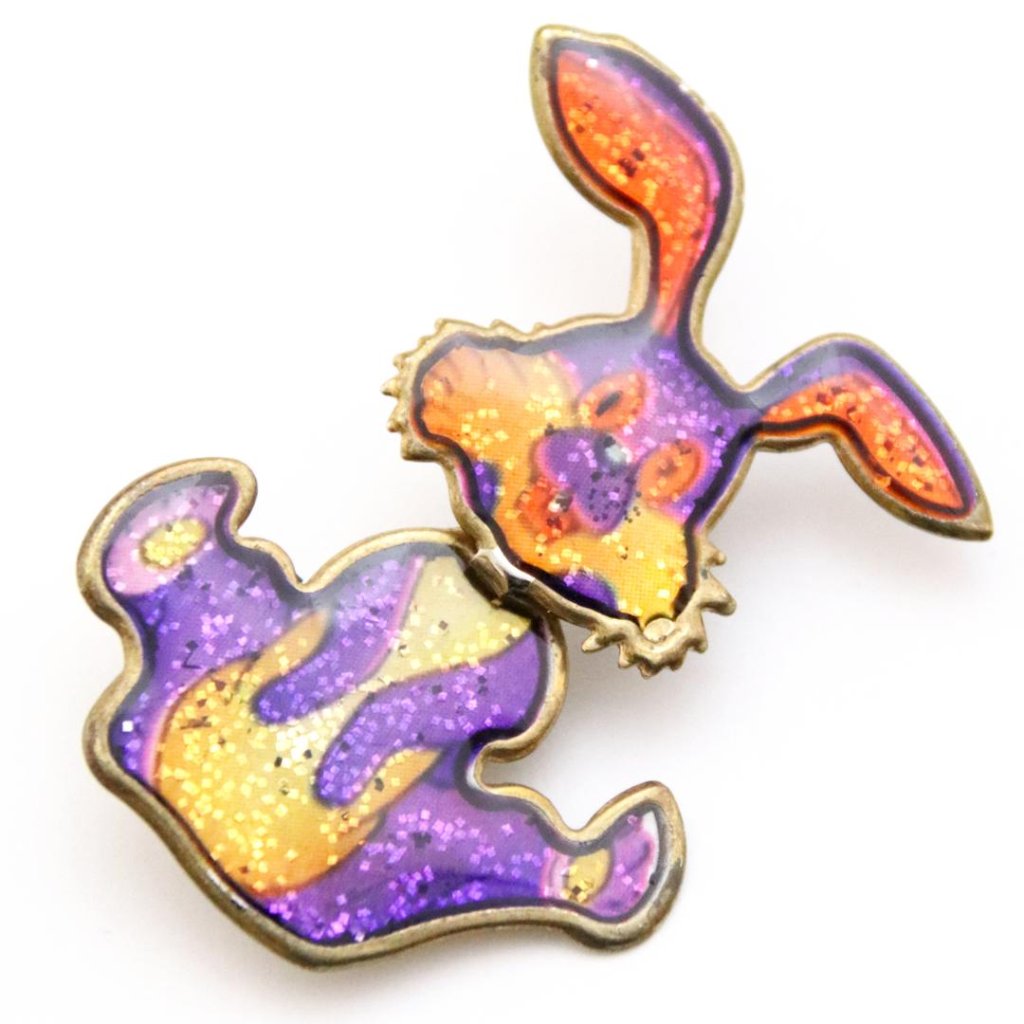 ヴィンテージ バニーブローチの画像