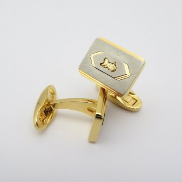 フランス ヴィンテージ Celine シルバー カフリンクスの画像