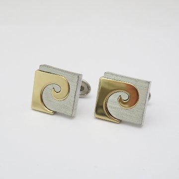 フランス ヴィンテージ Pierre Cardin カフリンクスの画像