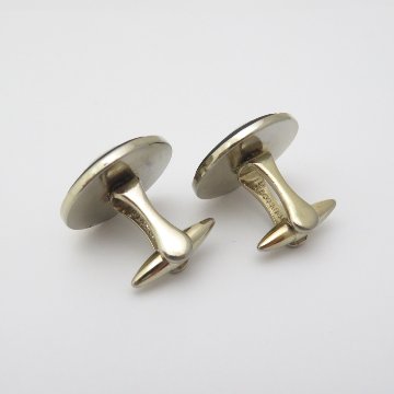  イギリス ヴィンテージ Wedgwood&Stratton ジャスパー カフリンクスの画像