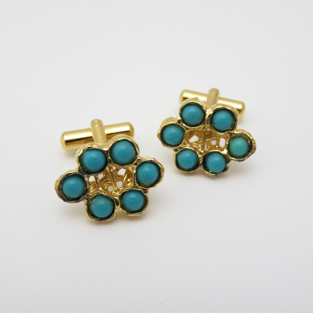 ヴィンテージ シルバー カフリンクスの画像