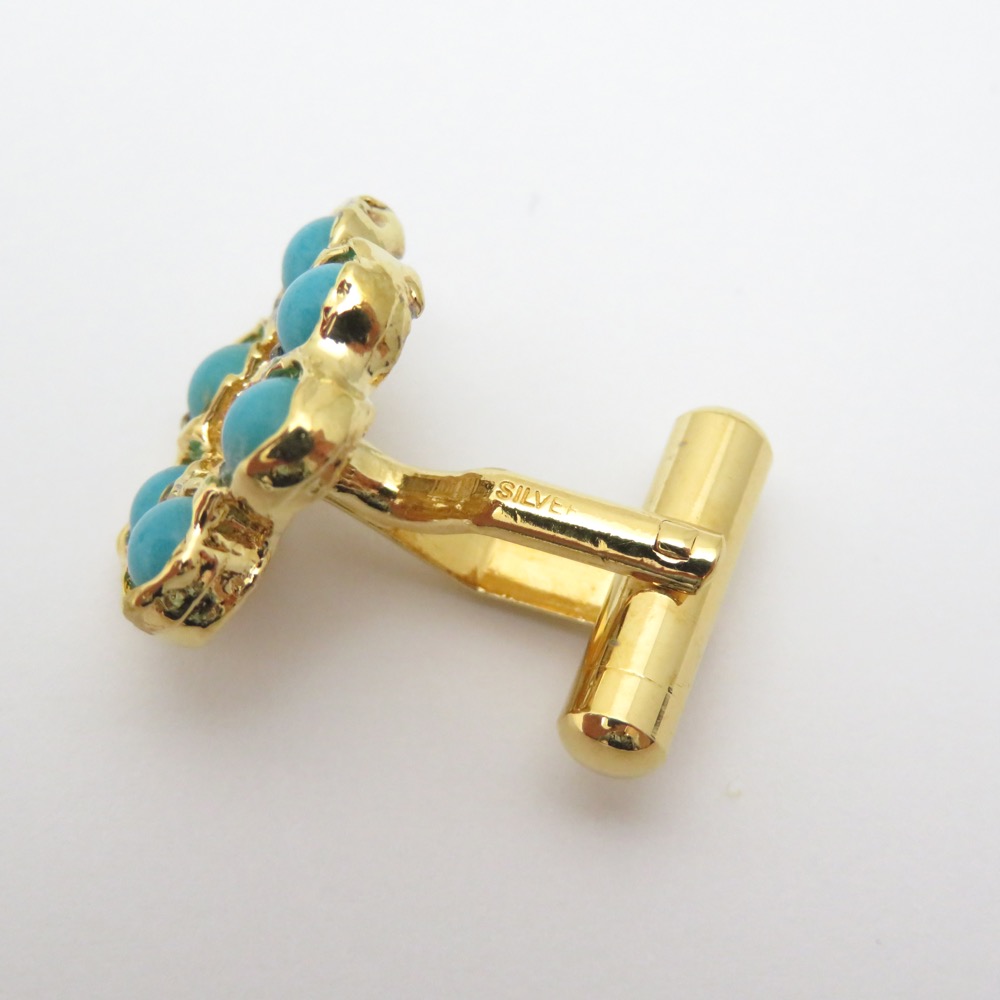 ヴィンテージ シルバー カフリンクスの画像